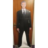 A Doctor Who standee of The Master played by John Simms
