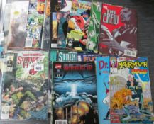 A mixed collection of 30 Marvel comics including Semper Fi, The Crew,