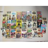 A collection of approximately 26 vintage Doctor Who paperback books all published by Target