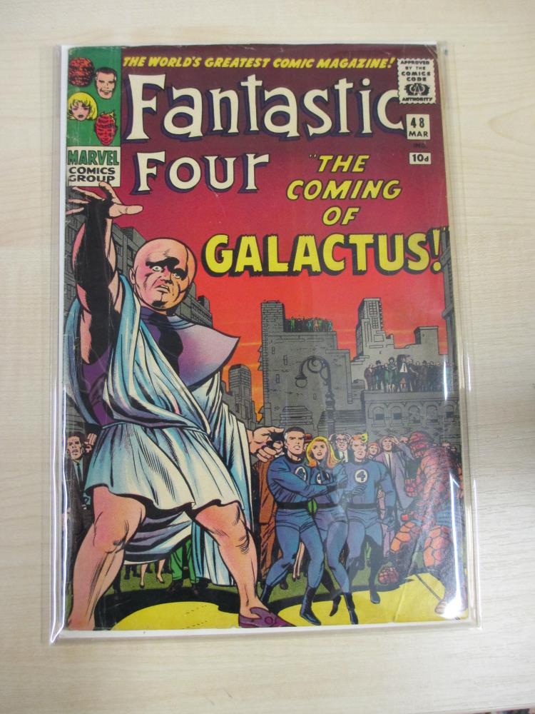 3 early issues of Marvel Fantastic Four 45, 48, - Image 5 of 20