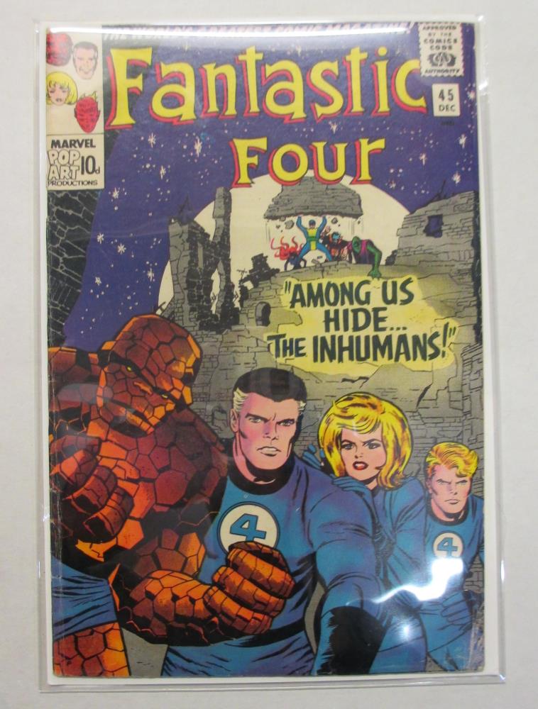 3 early issues of Marvel Fantastic Four 45, 48, - Image 3 of 20