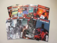 Marvel comics Shadowland 1-5, one shots Spide-man, Bullseye, Elektra, Ghost Ride,