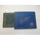 2 vintage and antiquarian Photographic View Album books of London