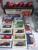 A rare Lledo days Gone Ltd Edition 849/5000 The London bus collection and over 15 Lledo models