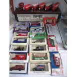 A rare Lledo days Gone Ltd Edition 849/5000 The London bus collection and over 15 Lledo models