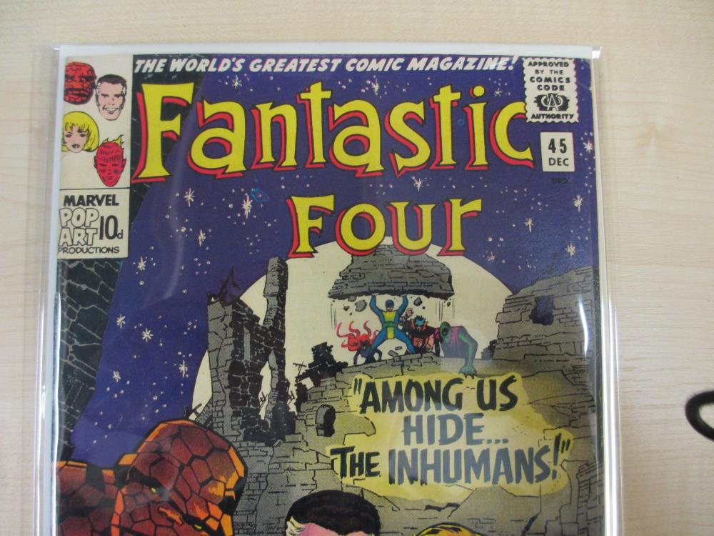 3 early issues of Marvel Fantastic Four 45, 48, - Image 12 of 20