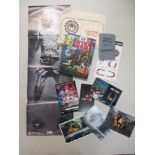 A collection of promotional ephemera including Star Wars