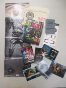 A collection of promotional ephemera including Star Wars