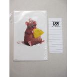 A sealed pack of Disney Ratatouille postcards