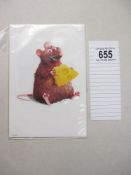 A sealed pack of Disney Ratatouille postcards