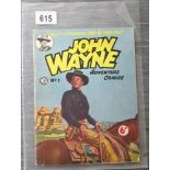 John Wayne Adventure Comics No 1