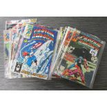 50 Marvel Captain America comics from 251 to 399