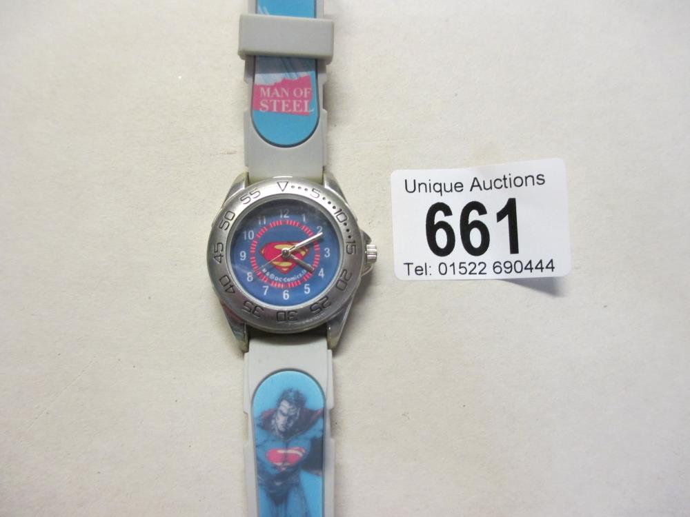 A Superman watch - Image 2 of 2