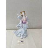 A Royal Worcester figurine - Thoughtful, 1996.