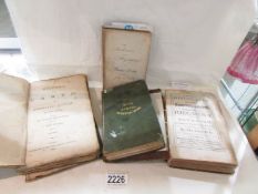 A Guys School Question book dated 1844, A History of the Earth dated 1808 and 2 other early books.