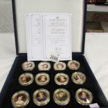 A cased mint set of Cook Island $1 coins 'Portraits of a Princess' depicting Princess Diana.