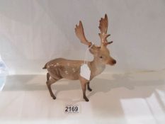 A Beswick stag in good condition.