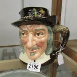 A rare Royal Doulton character jug 'Izaak Walton' D6404.