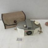 A Kodak Brownie 127 Albino camera with Dakon lens and original makers case (part of 5000 examples