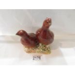 A Beswick Red Grouse pair, No.2063, in good condition.