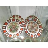 4 Royal Crown Derby Christmas plates.