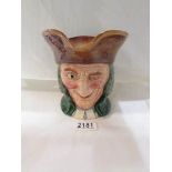 A Royal Doulton character jug 'Vicar of Bray', No. 807475. In good condition.