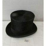 A Tress & Co., London top hat.