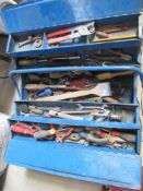 A cantilever toolbox full of good quality tools