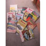 A large quantity of vintage car magazines 1950s onwards including Autocar, Practical Motorist,