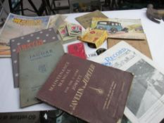 1929 and 1930s Riley and Morris magazines etc including Jowett Javelin, Austin,