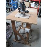 A Router and Workbench