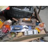 A huge quantity of car/workshop/DIY and gardening items.