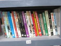 A shelf of interesting books on mainly British Motorcycles