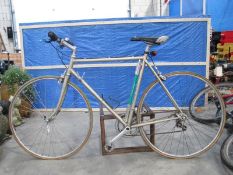 A Benotto racing bicycle