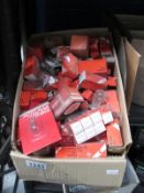 A large quantity of boxed vintage Lucas car light bulbs