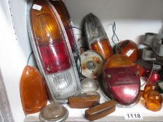 A good selection of lamps and lens including London Taxi,