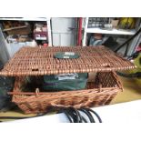 A Land Rover hamper,