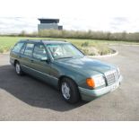 A 1993 Mercedes S124/W124 E200 Estate, approximately 121,000 miles, full MOT.