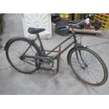 A vintage 3 speed ladies bicyle by Hercules Cycles,