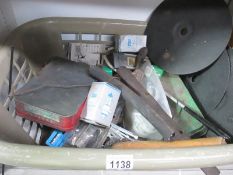 A good large lot of car / garage parts