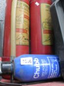 3 dry powder fire extinguishers