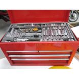 A good 5 drawer tool chest complete with tools etc.