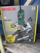 A boxed BOSCH router