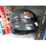 A Chevignon MC 57 classic style motorcycle helmet