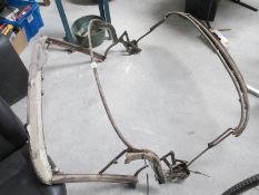 An Austin Healey 3000 MK2A/3 BS7/BJ8 hood frame