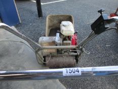 A Honda HC14 cylinder petrol mower