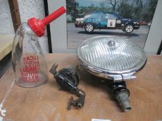 A Lucas 700s fog lamp,