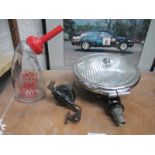 A Lucas 700s fog lamp,