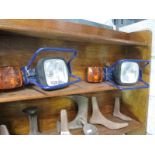 A pair of trailer indicators and reverse lamps