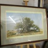 A limited edition David Shepherd print entitled 'Arabian Oryx', 172/1500, signed by the artist.